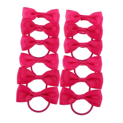 ibasenice 25stücke Haargummis Mit Schleife Für Mädchen Elastische Haar-accessoires Bequemes Haarband Mit Schleife von ibasenice