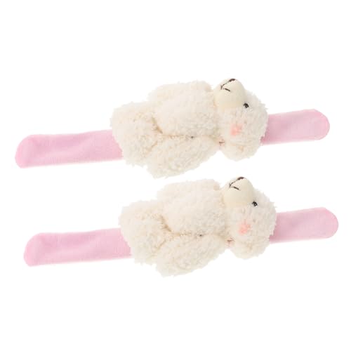 ibasenice 2stücke Schöne Slap Armbänder Für Junge Mädchen Mit Cartoon Bär Aus Hochwertigem Einfach Tragbar Und Bequem Für Kinderhandgelenk von ibasenice