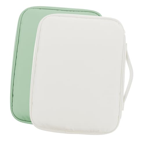 ibasenice 2stücke Pack Tablet-hülle Innenhülle Für Geschäftsreisen Elektroniktasche Organizer Mit Griff Gepolsterte Tasche Für Und Frauen Laptoptasche von ibasenice