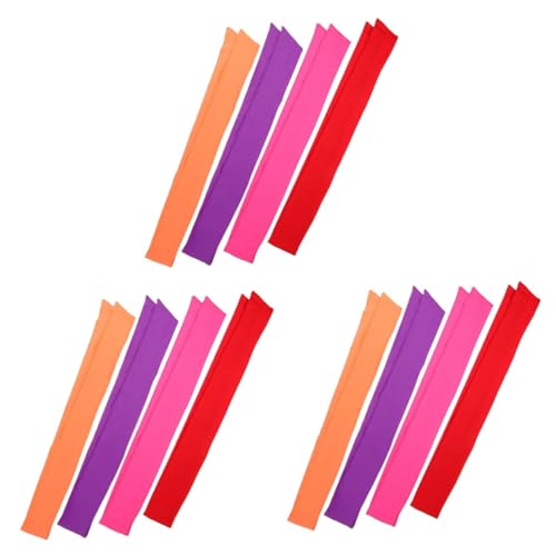 ibasenice 3 Sätze Kühles Haarband Im Sommer Breite Stirnbänder Für Damen Bands Stirnbänder Frauen Trendy Breit Verknotet Schals Für Frauen Damen Breite Kopfbänder Stirnband Stoff 4 Stück * 3 von ibasenice