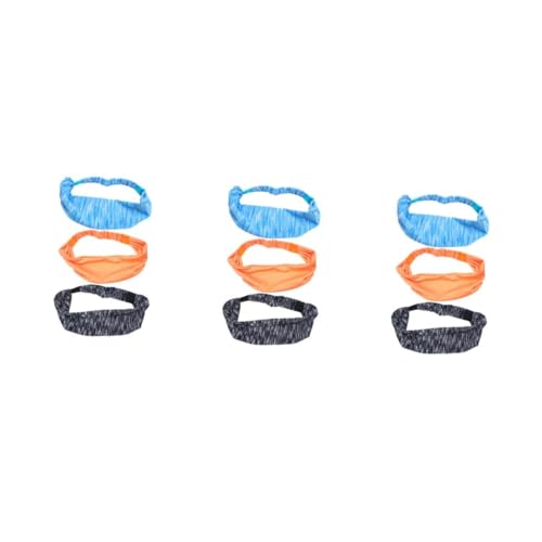 ibasenice 3 Sätze Sport Stirnbänder Für Frauen Elastische Schweißabsorbierende Yoga Haarbänder Orange Für Fitness Und Freizeitaktivitäten 3 Stück * 3 von ibasenice