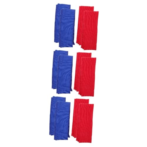 ibasenice 3 Sätze Sportliche Haarbänder Für Frauen Teiliges Knotenloses Design Atmungsaktiv Und Schnelltrocknend Für Yoga Laufen Basketball Und Rot Und Blau 4 Stück * 3 von ibasenice