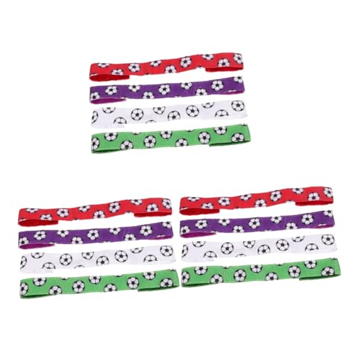 ibasenice 3 Sätze Süßigkeitenfarbe Yoga Haarband Stirnband Sport Haarzubehör Für Frauen Trainieren Spa-stirnband Schweiß Sportliche Stirnbänder Bands Elastisch Stoff 4 Stück * 3 von ibasenice