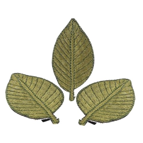 ibasenice Dutt-clips Für Damen – 3 Stück Bestickte Haarspangen Mit Blattmotiv – Haarspangen Für Mädchen Frauen Kinder von ibasenice