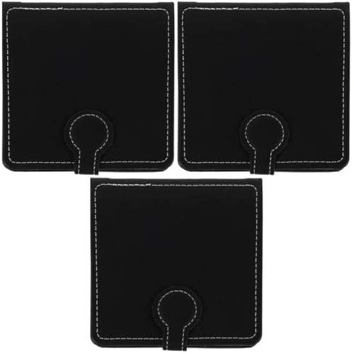 ibasenice 3stücke Praktische Gitarren-Pick Aufbewahrungstasche Organizer Für Picks Multifunktionale Schwarz Gitarre Akustikgitarre Und Ukulele von ibasenice