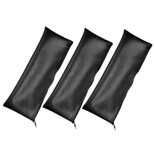 ibasenice 3stücke Mikrofontasche Mit Reißverschluss Zum Schutz Vor Kratzern Und Stößen Organizer Für Kabel Und Zubehör Tragbar Für Reise Und Outdoor Geeignet Für Kabellose Mikrofone Und Musi von ibasenice