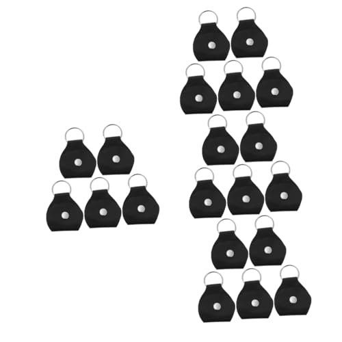 ibasenice 4 Sets Gitarrenplektrum-schlüsselanhänger- -Tasche Tragbarer Plektrum-aufbewahrungs-Organizer Für E-gitarrenplektren 5 Stück * 4 von ibasenice