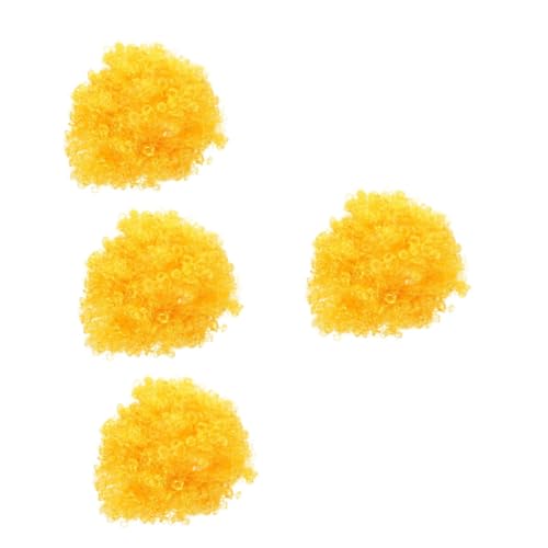 ibasenice 4stücke Unisex Clown Perücke Mit Afro-look Für Karneval Und Partys Lustiges Kostüm-accessoire Für Erwachsene Und Leicht Und Einfach Zu Tragen von ibasenice