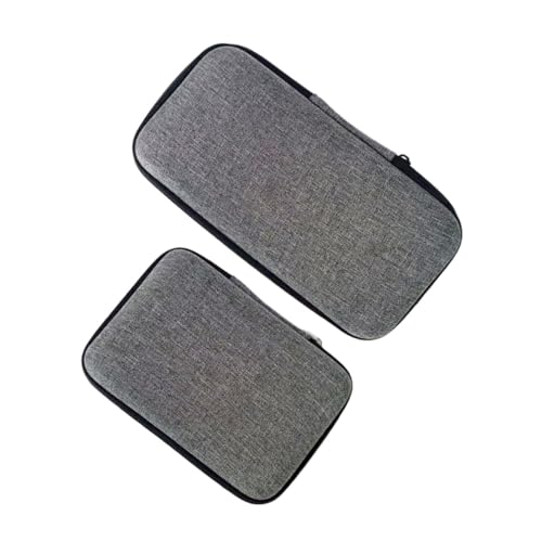 ibasenice 4stücke Mikrofon Aufbewahrungstasche Tragbare Kabel-Organizer Box Für Elektronische Zubehörteile Material Große Kapazität Für Reisen Und Ordnung Unterwegs von ibasenice