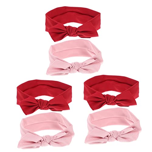 ibasenice 6 Schleife Stirnband Geschenke für Kinder Geschenk für Kinder elastisches Haar Bowknot-Haarband hochzeitsgeschenke kleinkind stirnband Schleife Haarband baby haarbänder Mädchen von ibasenice