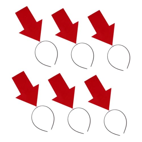 ibasenice 6 Stück Kreative Kopfbedeckung für Frauen für Halloween Geburtstagsfeiern und Karneval Spaß für Fest von ibasenice