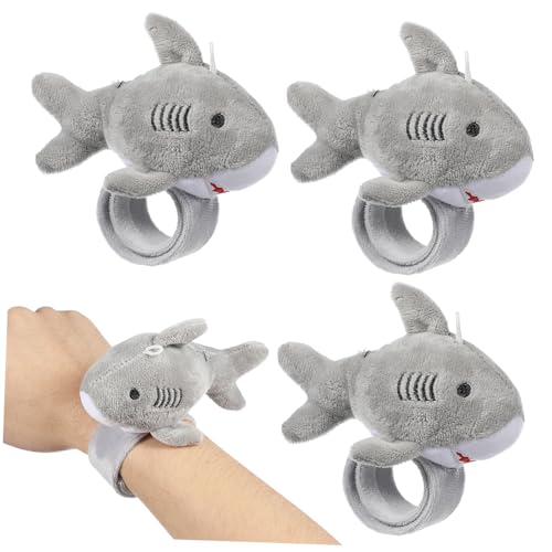 ibasenice 6stücke Plüsch Tier-schlagarmbänder Gefüllte Handgelenkbänder Tier-slap-armbänder Plüsch-schlagarmbänder Für Partygeschenke Und Karnevalspreise Cartoon-schlagarmbänder von ibasenice