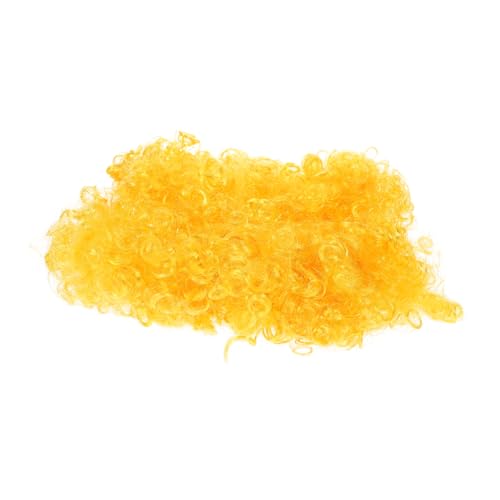 ibasenice Curly Afro Wig Für Cosplay Und Karneval Bunte Clown Perücke Für Erwachsene Für Disco Und Themenpartys Langlebiges Material von ibasenice