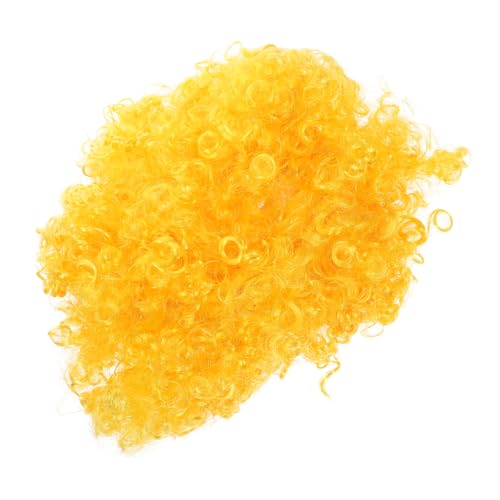 ibasenice Unisex Clown Perücke Mit Afro-stil Lustiges Party-accessoire Für Erwachsene Für Karneval Halloween Und Kostümpartys Leuchtendem von ibasenice