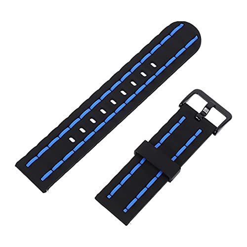 ibasenice Armbänder Für Männer Uhrenarmbänder Uhr Bands Ersatz Straps Bands Silikon Wechsel Uhr Band Schleife Armb?nder Armband 22MM Smartwatch-Zubehör Uhrenarmbänder Für Männer von ibasenice