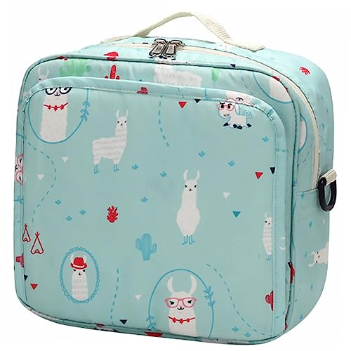 ibasenice Aufbewahrungstasche für Windeln tragbar Veranstalter Wickeltasche windel lagerung versorgung entzückende Mumientasche Windelbehälter Nylon Green von ibasenice