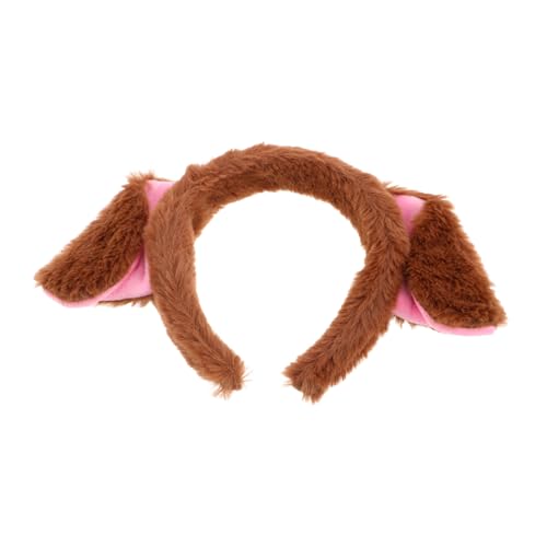 ibasenice Cute Hundeohren Haarreif für Frauen Lustiges Cosplay Kostümzubehör für Halloween Karneval und Feste Leicht und Angenehm zu Fotos Altersgruppen von ibasenice