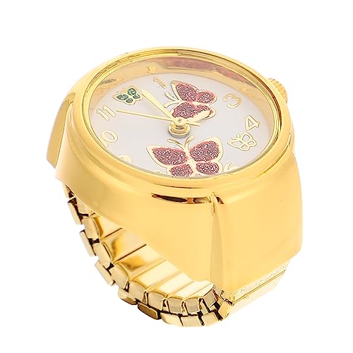 ibasenice Dekorativer -Uhr Für Damen Und Herren Robuste Tragbare Armbanduhr Mit Einzigartigem Roten Schmetterlingsdesign Für Partys Und Besondere Anlässe Langlebig Und Modisch Für Jeden von ibasenice