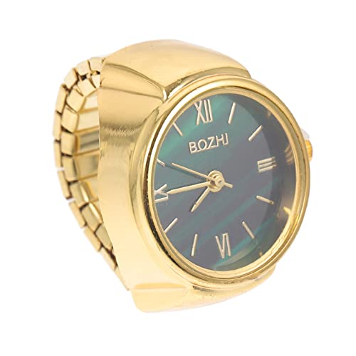 ibasenice Fingeruhr Moderne Ringuhr Ringuhren Für Damen Reloj para Niños Zifferblatt Fingerring Uhr Geburtstagsfeier Fingerdekor Dressing-Party-Accessoires Modellieren Zinklegierung Rom Kind von ibasenice