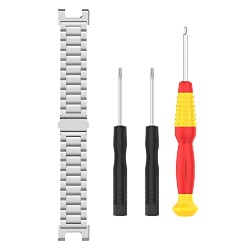 ibasenice Edelstahl Armband Für Verstellbares Langlebiges Watchband Geeignet Für Sport Und Alltag Installieren Umweltfreundliches Material Universelle Passform Für Damen Und Herren von ibasenice