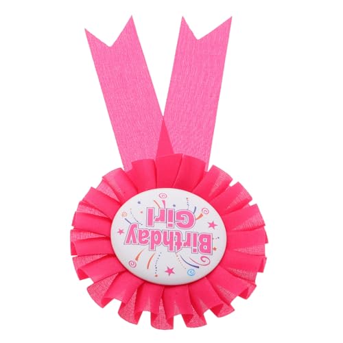 ibasenice Geburtstags Brosche Dekoratives Abzeichen für Feierlichkeiten Geburtstagsanstecker für Partys und Besondere Anlässe Party Button für Unvergessliche von ibasenice