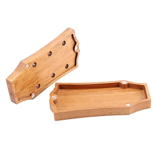 ibasenice Multi-use Gitarren-Pick-aufbewahrungsbox Aus Holz Praktischer Plektrum-Organizer Für Gitarristen Schutz Vor Kratzern Wasser Und Stößen Für Zuhause Und Unterwegs von ibasenice