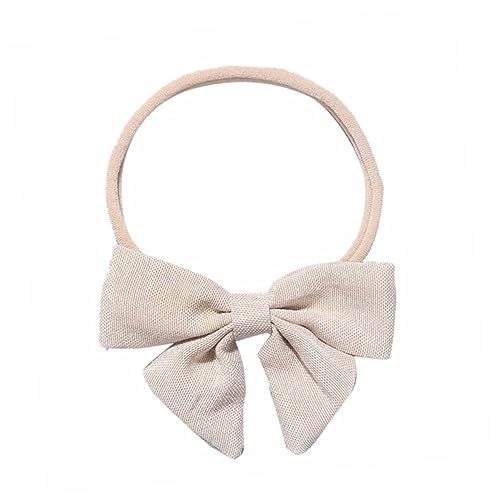 ibasenice Handgemachtes Stirnband Mit Schleife Aus Stoff Atmungsaktiv Bequem Für Neugeborene Haarband Kopfbedeckung Für Säuglinge Und Kleinkinder von ibasenice