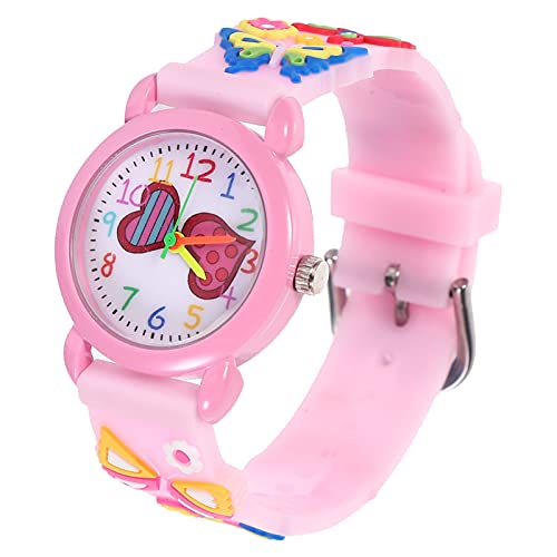 ibasenice 1stk Kinderuhr Jungen Holz Uhr Armreif Kinder Digitale Uhr Cartoon Kleinkind Uhr Farbige Kinder Uhr Praktische Student Uhr Kinder Sport Uhr Entzückende Studentenform Gummi Mode 3D von ibasenice