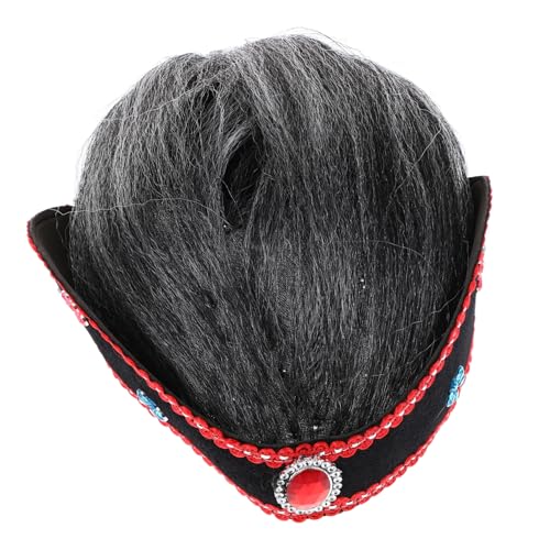 ibasenice Graue -perücke Für Kleinkinder Synthetische Maskerade-haarperücke Graues -kostüm Für Halloween Party Einfach Anzulegende Party-perücke Für Junge Mädchen von ibasenice