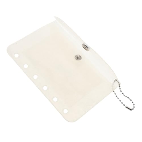 ibasenice Kleiner Kartenhalter Aus PVC Zum Aufbewahren Von Karten Und Fotos Tragbares Kartenetui Mit Ausreichend Platz Transparenter Kartenschutz Für Organisation von ibasenice