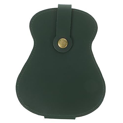 ibasenice Ukulele-Pick-Halter Plektrum-Organizer-Tasche Box Für Gitarrenplektren Koffer Für Gitarrenplektrum Aufbewahrungstasche Für Gitarrenplektren Hölzerne Gitarre Lieferungen Pu von ibasenice