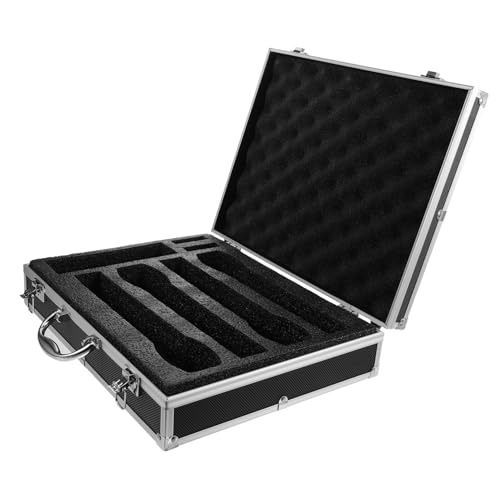 ibasenice Schützende Mikrofonhülle Für 4 Tragbare Hartboxen Mit Griff Für Reiseaufbewahrungs-Organizer Für Ktv-zubehör ibasenice Schützende Mikrofonhülle Für 4 Tragbare Hartboxen Mit Griff Für Reiseaufbewahrungs-Organizer Für Ktv-zubehör von ibasenice