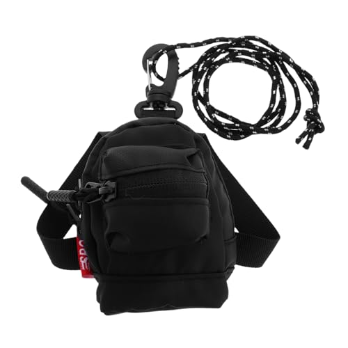 ibasenice Mini-schlüssel-Organizer Mit Reißverschluss Münzbörse Aus Stabilem Material Süßes Portemonnaie Zum Tragen Handtasche Winzige Münztasche Für Kleine Gegenstände Tragbare von ibasenice