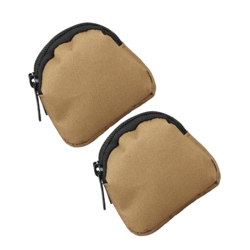 ibasenice Münztasche Mit Reißverschluss Mini Münzbeutel Klein Organizer Tasche Für Münzen Karten Und Schlüssel Tragbar Am Gürtel Praktisch Für Reisen Und Alltag von ibasenice