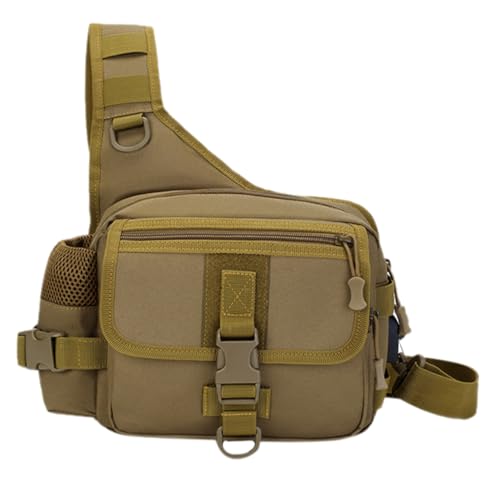 ibasenice Multifunktionale Outdoor Crossbody Bag Herren Verschleißfeste Schultertasche Verstellbar Robustes Material als Hiking Accessory und Outdoor Accessoire von ibasenice