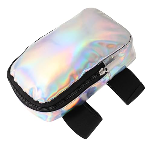 ibasenice Outdoor Leg Bag Holographic Iridescent Travel Pack Mit Verstellbarem Gurt Für Damen Hüfttasche Zum Wandern Radfahren Und Reisen Leicht Und Komfortabel von ibasenice