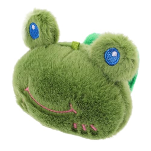ibasenice Plüsch Frosch Slap Armband Party Mitgebsel Weiches Kuscheltier Armband Kinderschmuck Wristband Wrist Snap Design von ibasenice