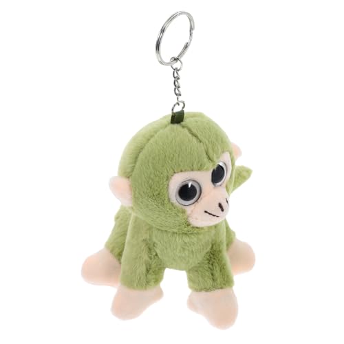 ibasenice Plüsch-affe-schlüsselanhänger Stofftier Affe Brauner Stoffaffe Plüschtaschendekoration Affenplüsch Affenschlüsselanhänger Süßer Tieranhänger Plüschtaschenanhänger von ibasenice