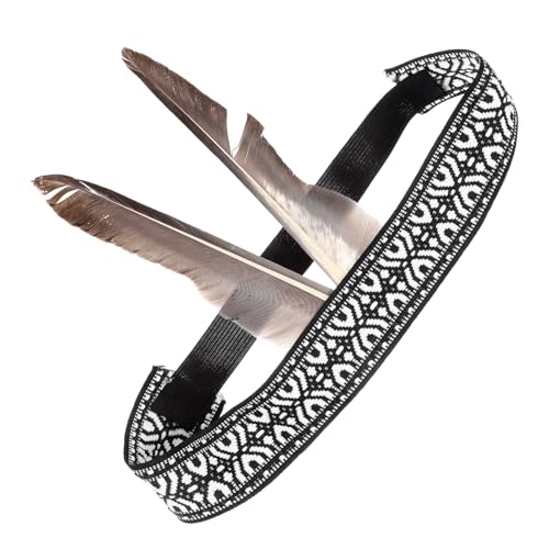 ibasenice Plume Stirnband Für Festivals Leichte Und Bequeme Federkopfband Boho Ethno-stil Haaraccessoire Für Partys Und Feierlichkeiten Für Erwachsene von ibasenice