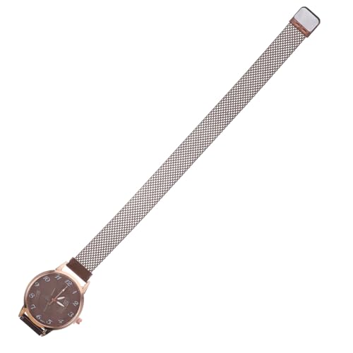 ibasenice 1stück Damen-Armbanduhr Mit Elegantem Fünfzackigem Stern-Design Braunes Lederarmband Für Business Und Freizeit Charmant Und Bequem Für Jeden Anlass von ibasenice