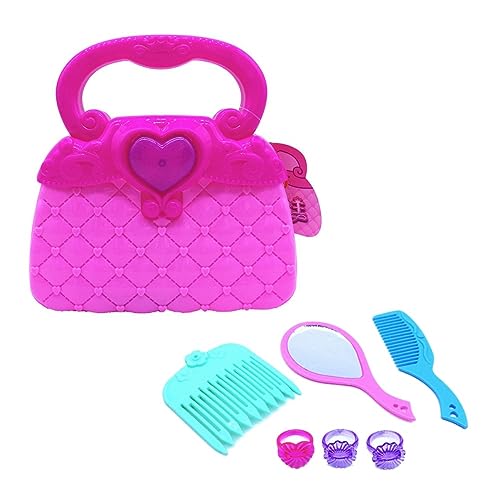 ibasenice Geldbörsen-Set Für Kleinkinder Mädchen Lernspielzeug Mit Handtasche Verkleidungsartikeln Und Alltagsaccessoires Zufälliger Stil von ibasenice