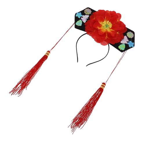 ibasenice Qing Hair Hoop Traditionelles Chinesisches Stirnband Für Mädchen Historische Kopfbedeckung Für Kostüme Festivale Und Fotoshootings Dekorativer Haarschmuck Für Kulturelle von ibasenice