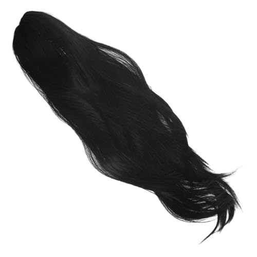 ibasenice Herren Lange Perücke Cosplay Qing Stil Haarverlängerung Glatt Für Bühnenauftritte Kostümpartys von ibasenice