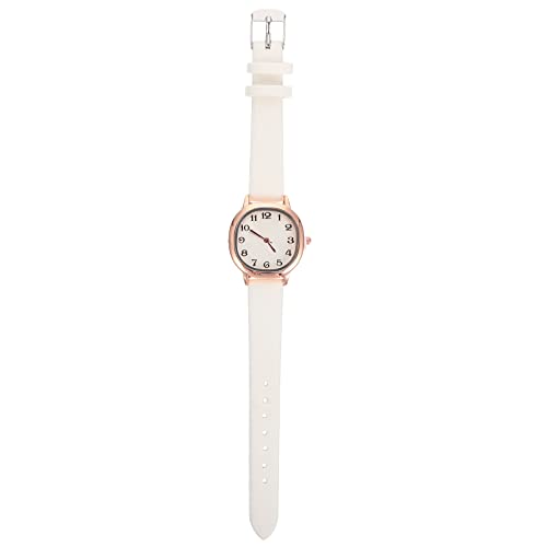 ibasenice Retro Stil Damen Armbanduhr Mit Pu Lederarmband Quarz Uhr Für Einfache Und Dekorative Zeitmesser Für Alltag Und Büro von ibasenice