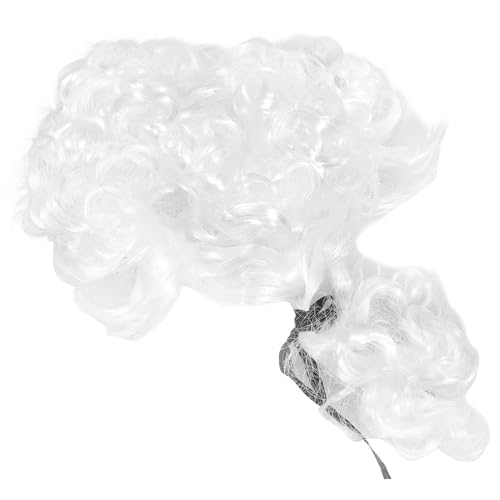 ibasenice Halloween Cosplay Perücke Für Richter Und Anwälte Hochwertige Kostümperücke Für Erwachsene Für Kostümpartys Und Auftritte Bequem Und Leicht Zu Tragen von ibasenice