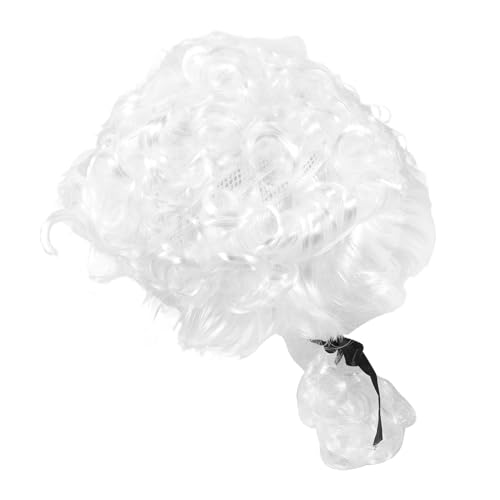 ibasenice Cosplay-perücke Anwaltsperücke Richterperücke Gerichtsperücke Perücke Requisite Kostümperücke Für Erwachsene Jungen Und Mädchen von ibasenice