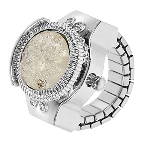 ibasenice 1stück Finger Uhr Kreative Und Praktische Dekorative Uhr Für Damen Handgelenk Oder Finger Leicht Und Langlebig Für von ibasenice