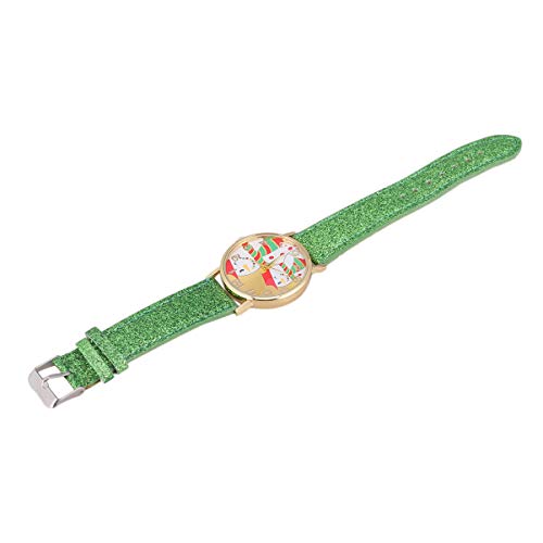 ibasenice Schneemann Uhr Weihnachten Taille Uhr Weihnachten Armband Verstellbares Band Stahl Armbanduhren Winter Armband Schmuck Armband für Kinder Erwachsene Begünstigt von ibasenice