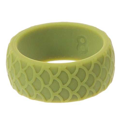 ibasenice Silikonring Sport Fingerring Süße Ringe Fitnessstudio Sport Trainingsring Fitnessring Damen Der Ring Farbiger Ring Neuartiger Ehering Neuartige Ringbänder Armeegrün von ibasenice