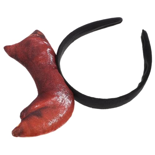ibasenice Stoff-stirnband Mit Süßem Schweinefüße-design Für Frauen Make-up Und Hautpflege Haarband Für Halloween Cosplay-requisite Party-accessoire von ibasenice